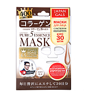 Japan Gals Collagen Mask - Маска с коллагеном 30 шт